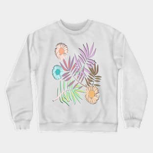 Gerbera and Palms Crewneck Sweatshirt